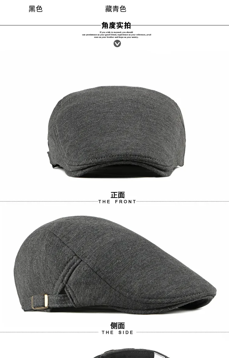 10 Colors Newsboy Hats for Men Classic Vintage Tweed Wool Blend Flat Cap Ivy Cabbie Driving Hat