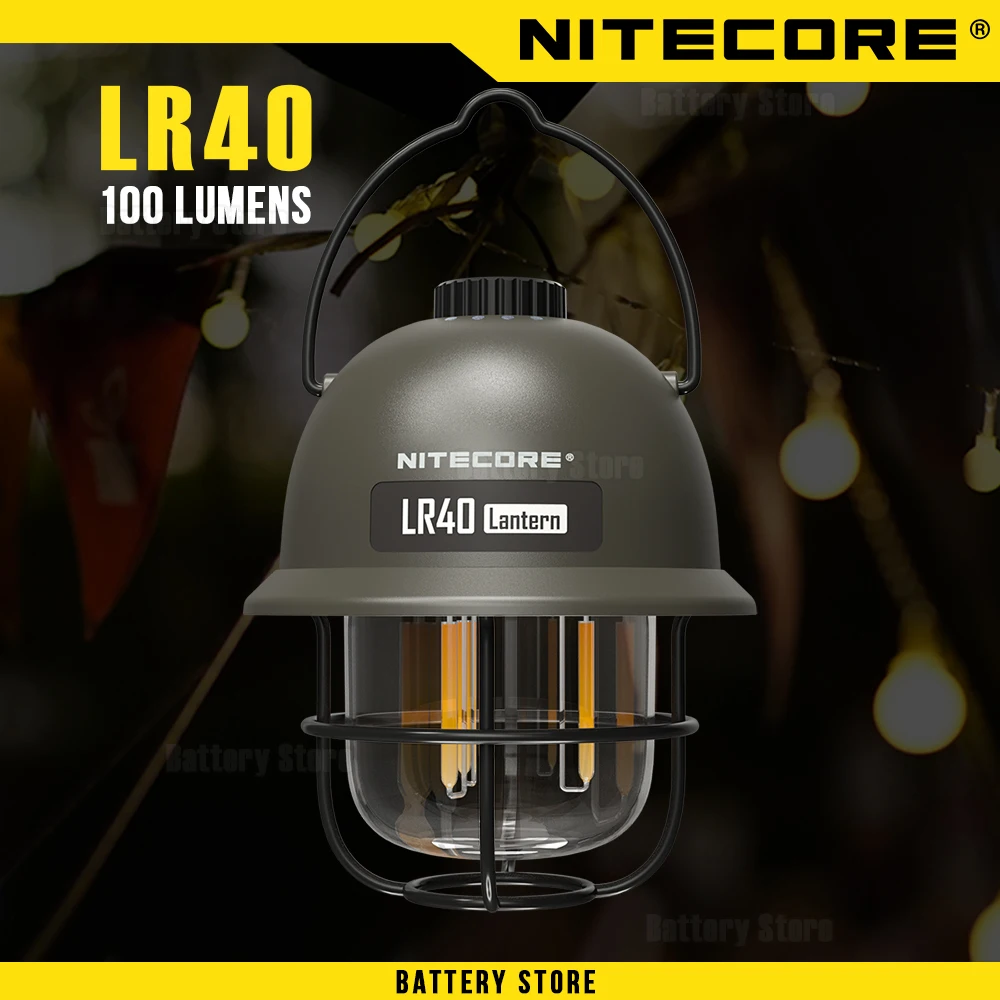 Lantaarn nitecore rétro multifonction lr40