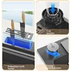 Stainless Steel Kitchen Sink With Waterfall Large Single Slot Dishwashing Multifunctional Sinks Home Improvement Left Drainage 4