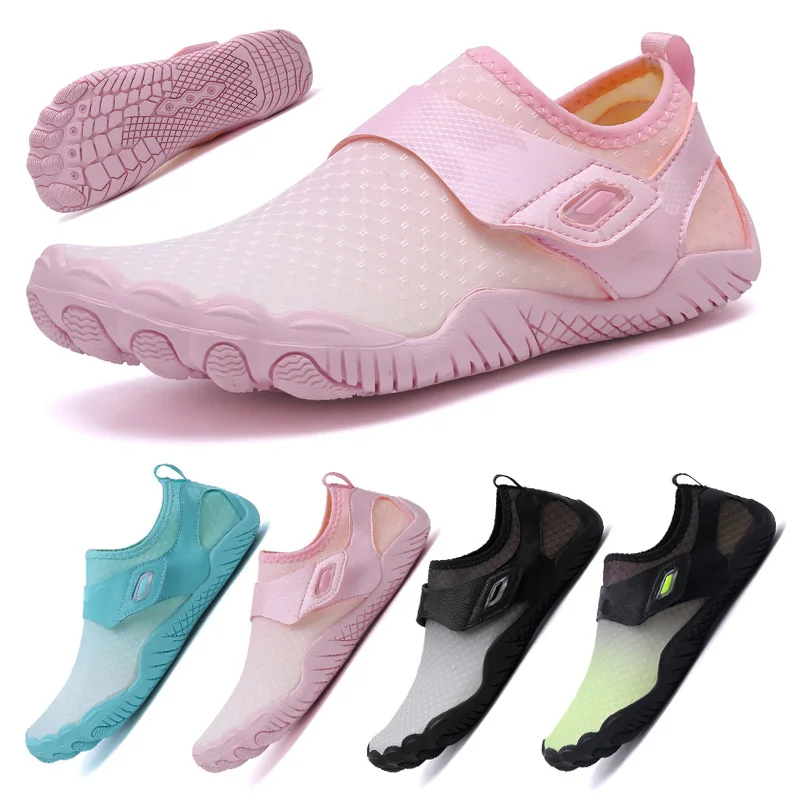 

Lightweight couple aqua shoes Non-slip barefoot sneakers quick drying breathable beach swimming shoes