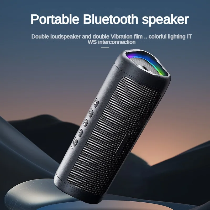 

Audience Bluetooth Speaker IPX5 Waterproof Speaker with HD Sound Up to 24H Playtime TWS Pairing BT5.3 Portable Wireless Speaker