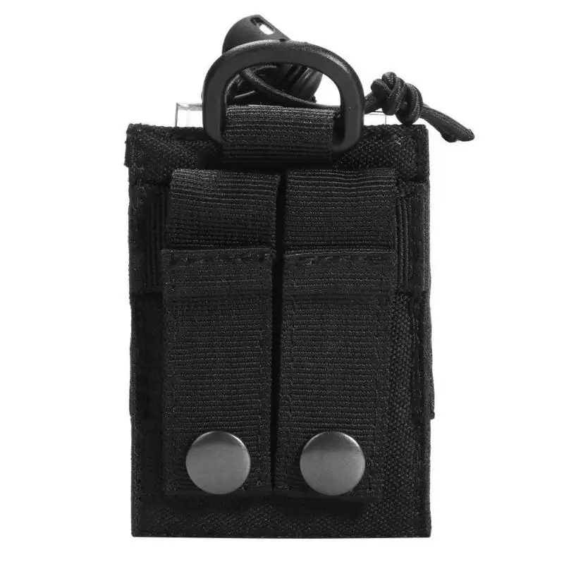

Military Radio Walkie Talkie Holder Bag Pouch, Outdoor Molle Design, Convenient and Solution for Carrying Your Walkie Talkie