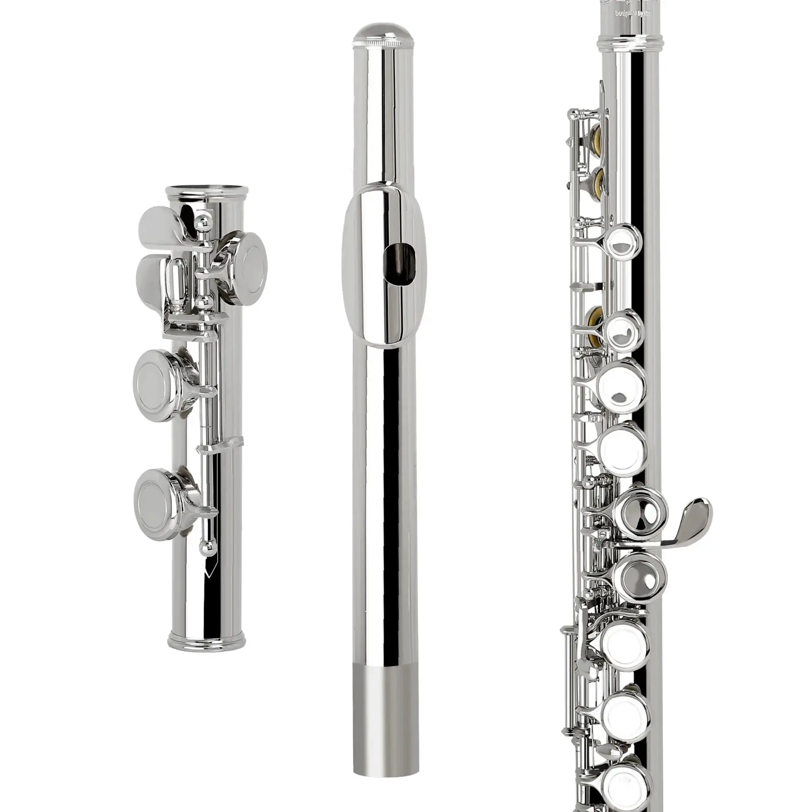 SLADE 16 Closed Open Holes C Key Professional Transverse Flute Concert Musical Instrument with Box Cleaning Cloth Stick Gloves musical instruments