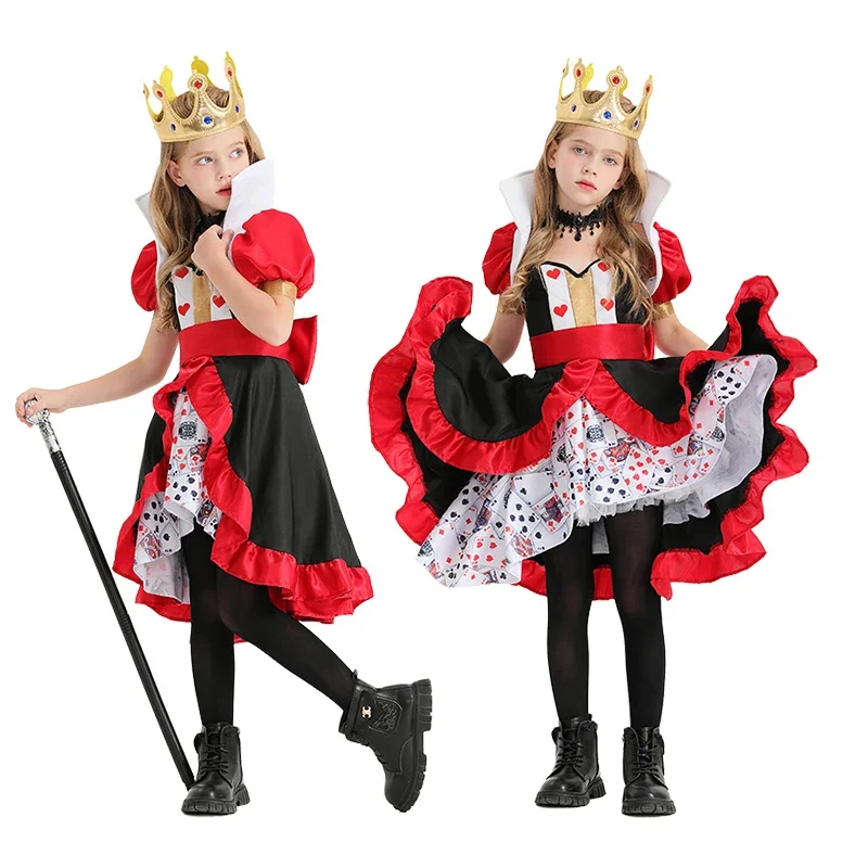 kids-girls-the-red-queen-cosplay-poker-dress-alice-nel-paese-delle-meraviglie-peach-heart-queen-poker-printed-dress-halloween-party-costume