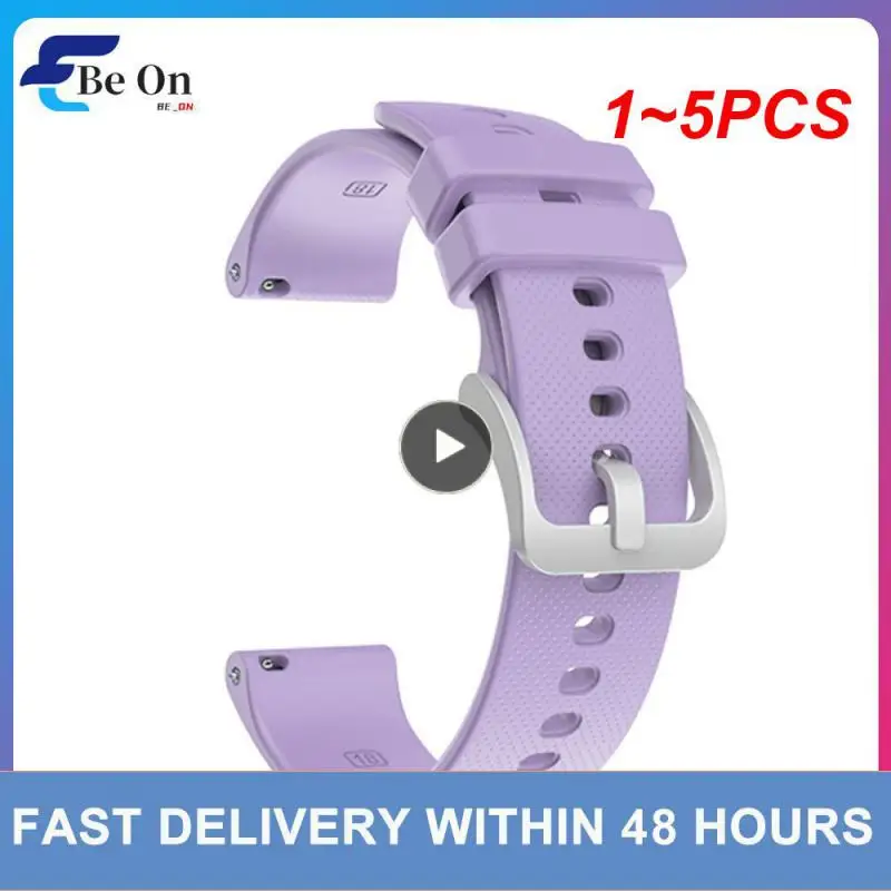 1 ~ 5Pcs Cinturino Per Orologio Da 18Mm Per Garmin Venu Vivoactive 3S Cinturino Con Fibbia In Silicone Per Orologio Di Ricambio Garmin Vivoactive 4S