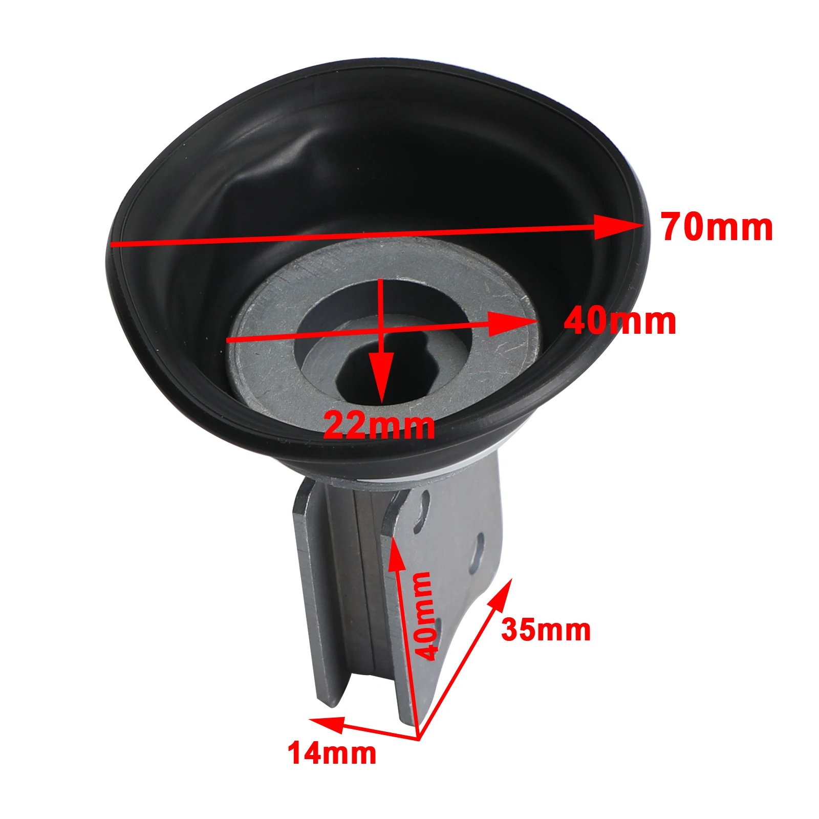 2 Membranes De Carburateur Pour Yamaha XV 750 / XV 1100 Virago - Référence M566-A127 / 3CF-14940-00, Kit Pièce De Rechange