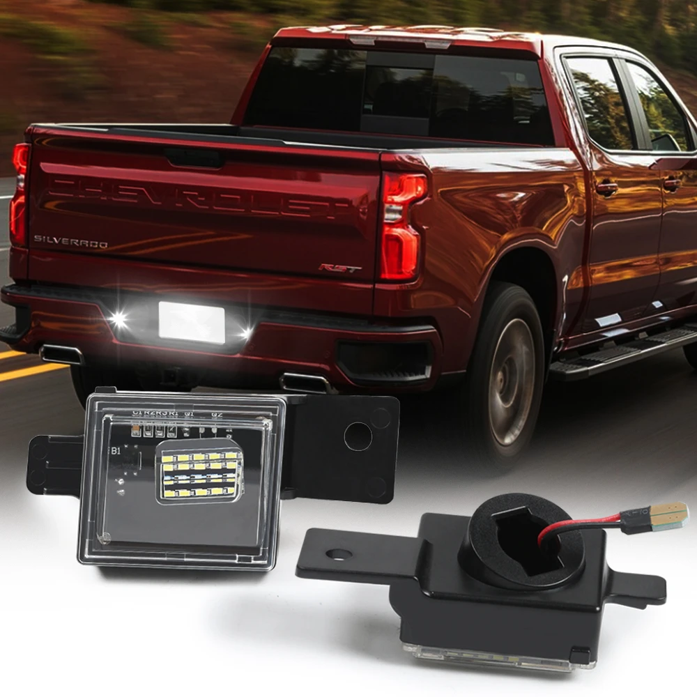 Xenon White Full LED For 2014 2019 Chevy Silverado 1500 2500 3500 GMC Sierra 1500 2500HD 3500HD