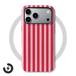 INS Stripe Magnetic Case with 2 - in - 1 Film Shell Phone Cover for OnePlus 15T (DF - CIX2H1 - JSS114)