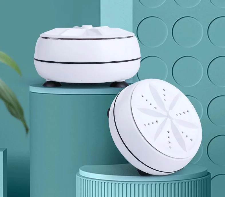 

Ultrasonic Turbo Washing Machine Laundry Portable Travel Washer Air Bubble And Rotating Mini Washing Machine Mini Washing