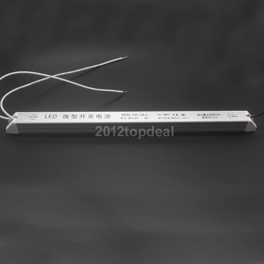 Description Picture 5 of itemHigh Quality Has Power Supply DC 12 V 1A 2A 3A 4A 5A Led Transformer For 5050 5730 2835 3014 5050 Has Led Strip Lights
