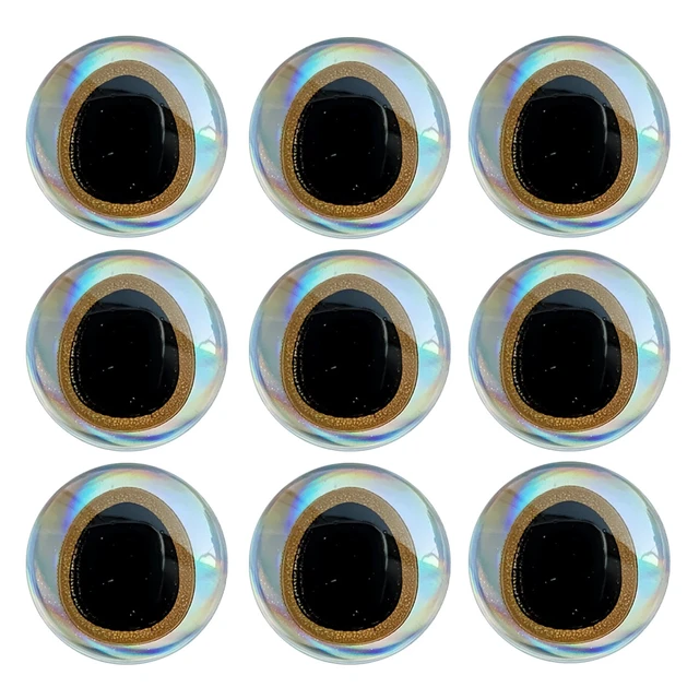 100pcs Water Drop Eyeball 3D Simulation Artificial Laser Fishing Lure Eyes  Gold Silver Red 6mm 8mm 10mm 12mm - AliExpress