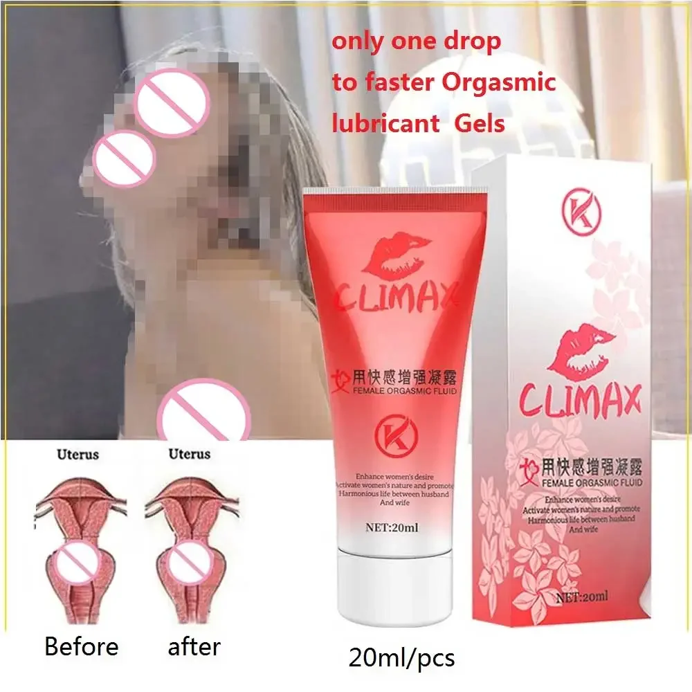 Sex lubricant 20ml Only One Drop Fast Orgasm Climaxes for Female Women Gels Vagina Tightening Exciter Lubricant Gel Aphrodisiac for Woman