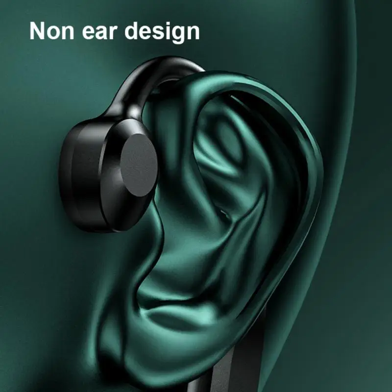 With Microphone Wireless Headphones Hifi Earhook Stereo Music