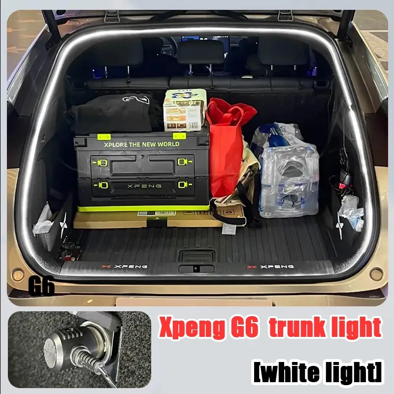 ZLWR Xpeng G6 /Xpeng G9 trunk light car atmosphere camping light tailgate lighting car exterior modification accessories