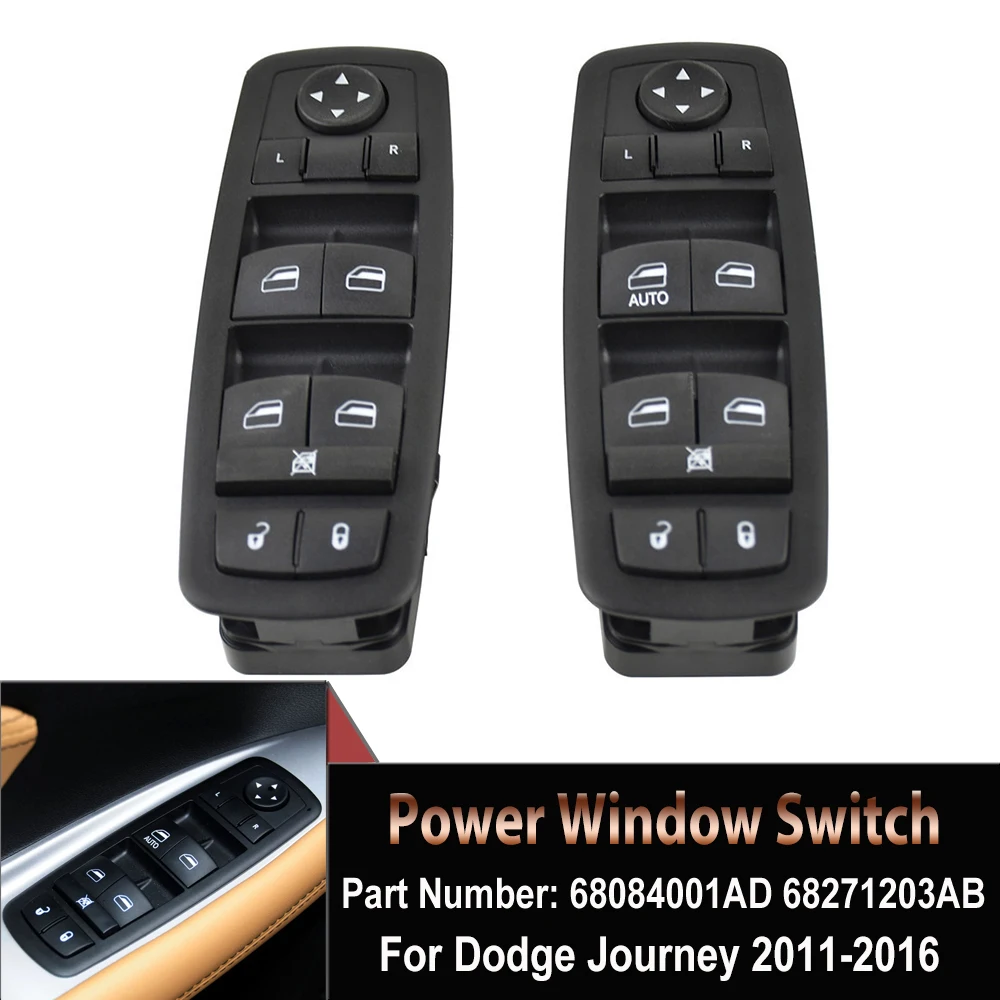 

Переключатель Стеклоподъемника 68271203AB Power Master 68084001AD для Dodge Journey 2011-2017 левая сторона 68084001AB 68084001AC автозапчасти