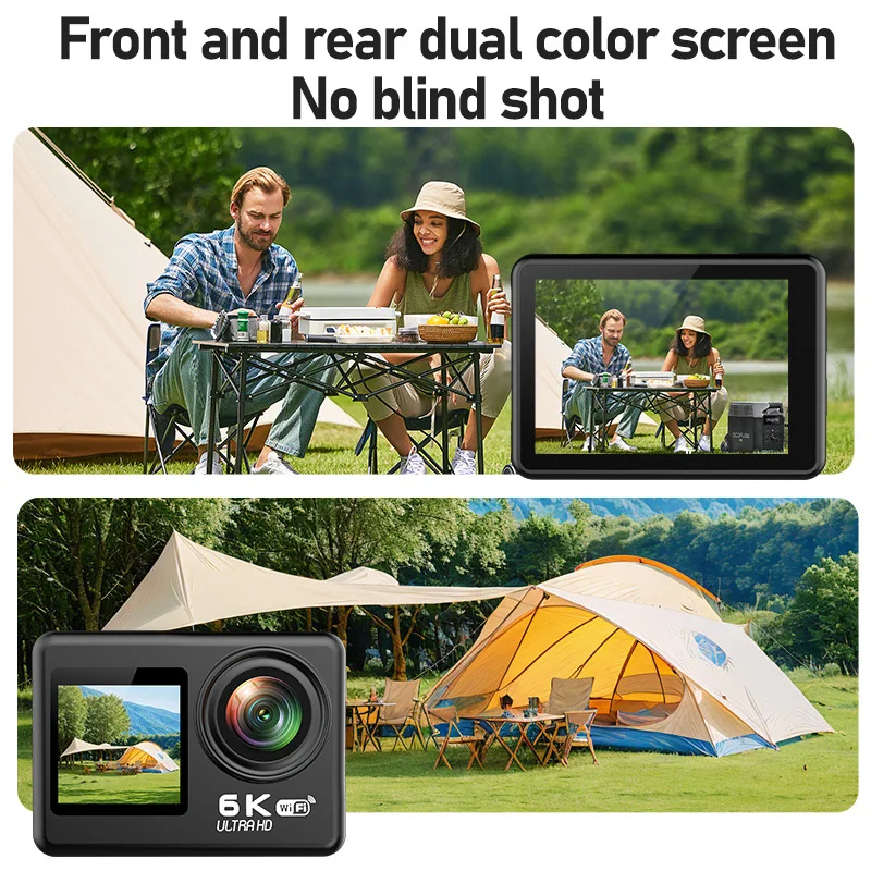 6K anti-shake remote control version ultra-clear action camera 4