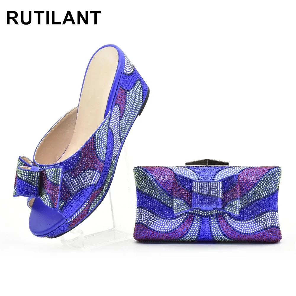 New Italian Shoes with Matching Bags Set EDL89 main image 1