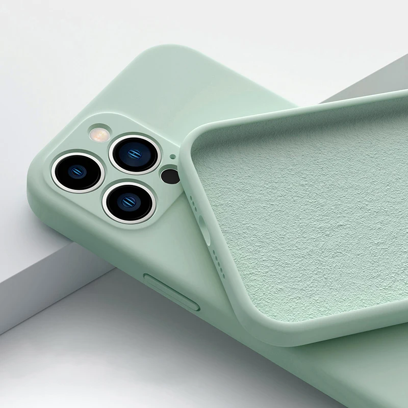 ตัวเลือกสินค้า เคสซิลิโคนกันกระแทก iPhone 16/15/14/13/12 นุ่มใส