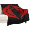 Gi Joe Cobra Enemy Logo Throw Blanket Blanket Sofa Travel Blanket 1