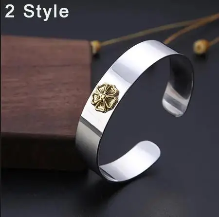 男性と女性のための925スターリングシルバーバングル