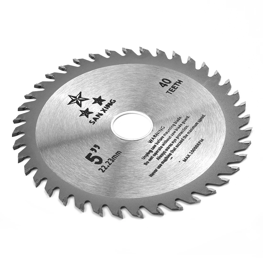 1pc 125mm Circular Saw Blade 40 Teeth Carbide Tipped Cutting Disc For Wood Cutting Disc Oscillating Power Tool Accessories 10 inch carbide circular saw blade 250mm wood cutting disc hard alloy steel aluminum cutter 40 120 teeth