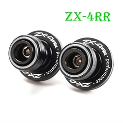 M8 Motorcycle Accessories Swingarm Spools Slider Stand Bobbin (Titanium - ZX4RR)