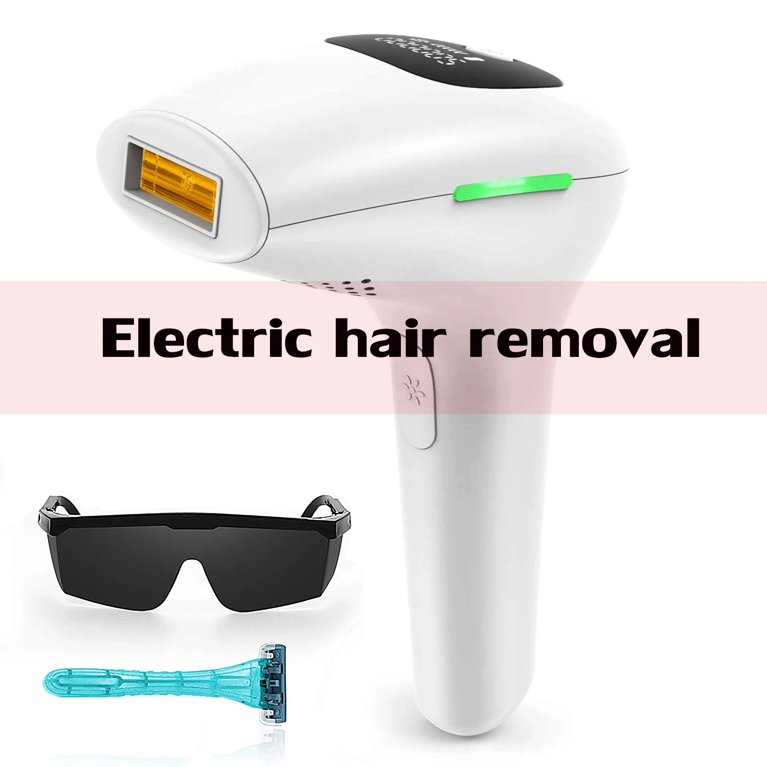 Hot Sell IPL Laser Hair Removal Machine Painless Laser Epilator Photoelectric Epilator Face Leg Body Women Electric Depilador