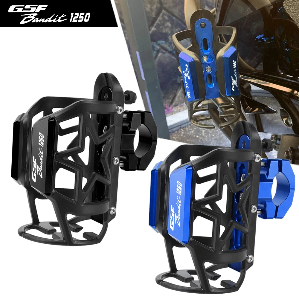 

For Suzuki GSF1250BANDIT GSF 1250 Bandit 2007 2008 2009-2015 Motorcycle Beverage Water Bottle Cage Drink Cup Holder Stand Mount