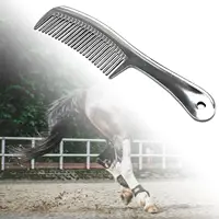 Horse Grooming Comb Removing Tangles and Knots Metal Pulling Comb Curry Comb for 1