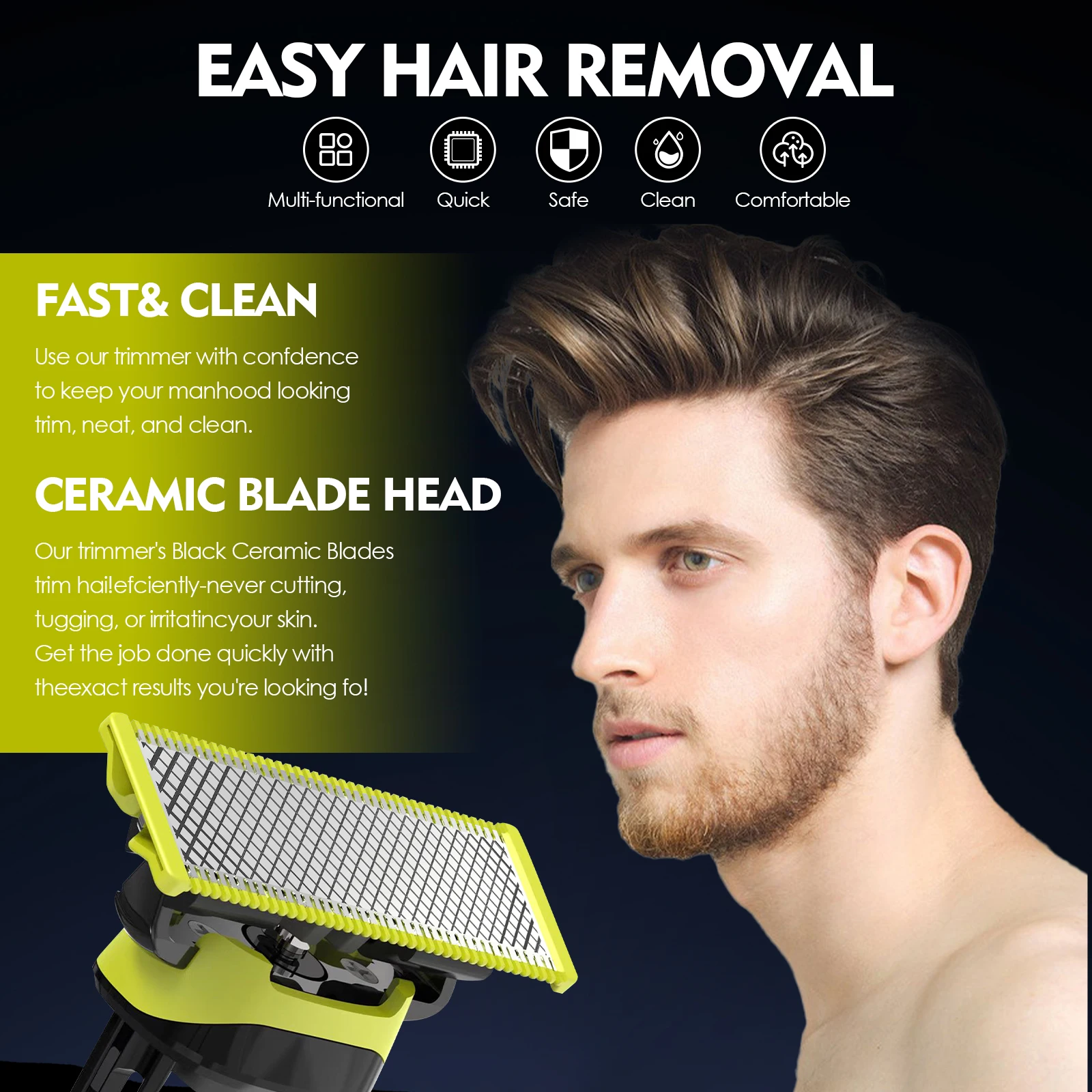 Рисунок 3 - Сменные головки лезвия совместимы