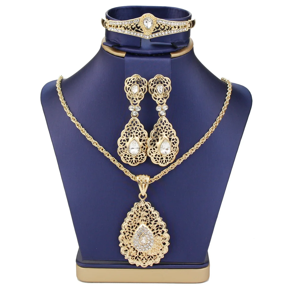 JZK Lot de 5 bijoux de princesse pour filles, enfants, jouets, collier, boucles d'oreilles, bague, déguisement de princesse, accessoires de costume pour fête pyjama, fête d'anniversaire pour petites