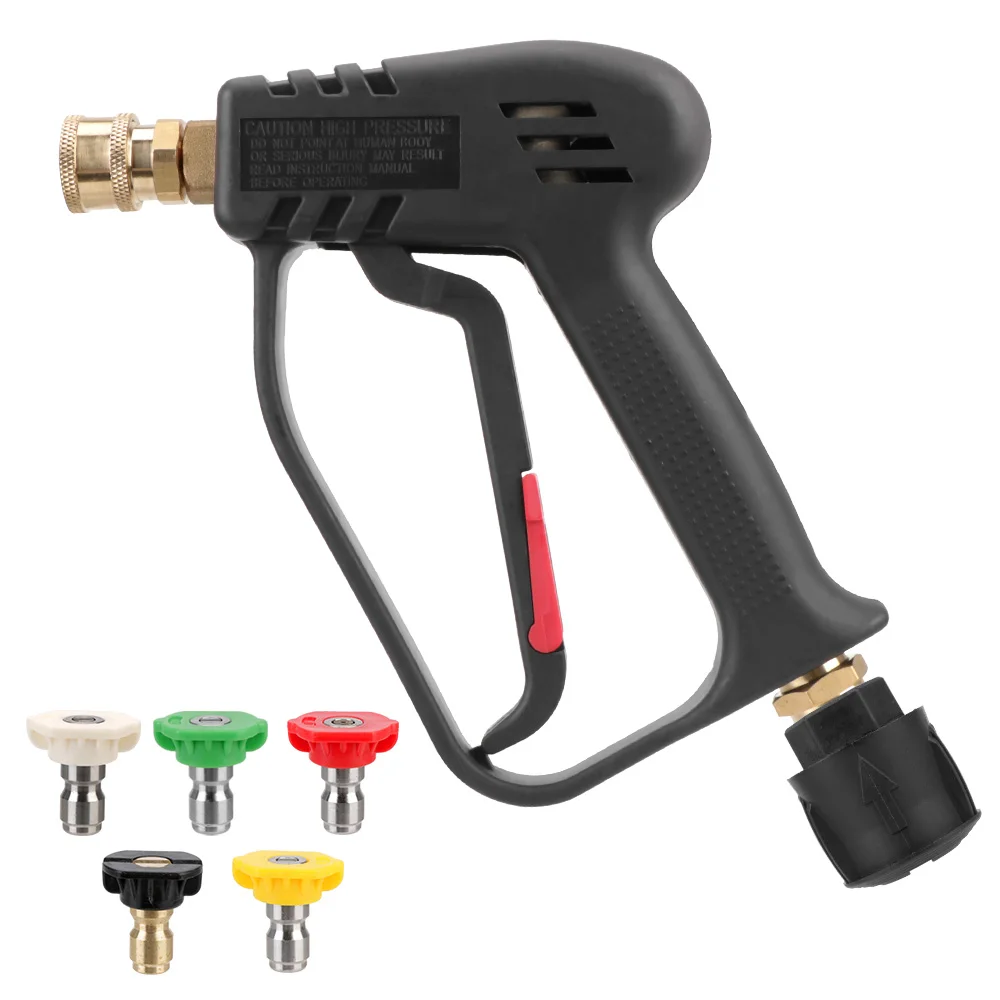 

For Car Cleaning High Pressure Color Nozzle Kit Cleaning Water Gun For Karcher/Nilfisk M22 14MM with 5 Quick Connect