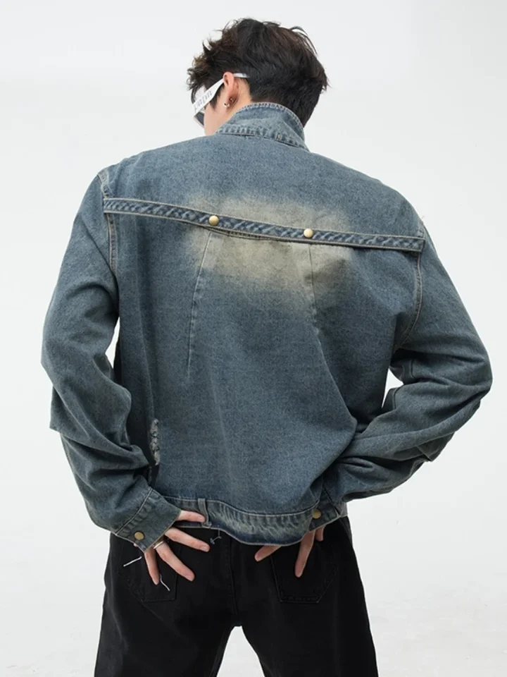 ALOUND VINTAGE SELVEDGE DENIM JACKET L ALOUND VINTAGE SELVEDGE DENIM JACKET L