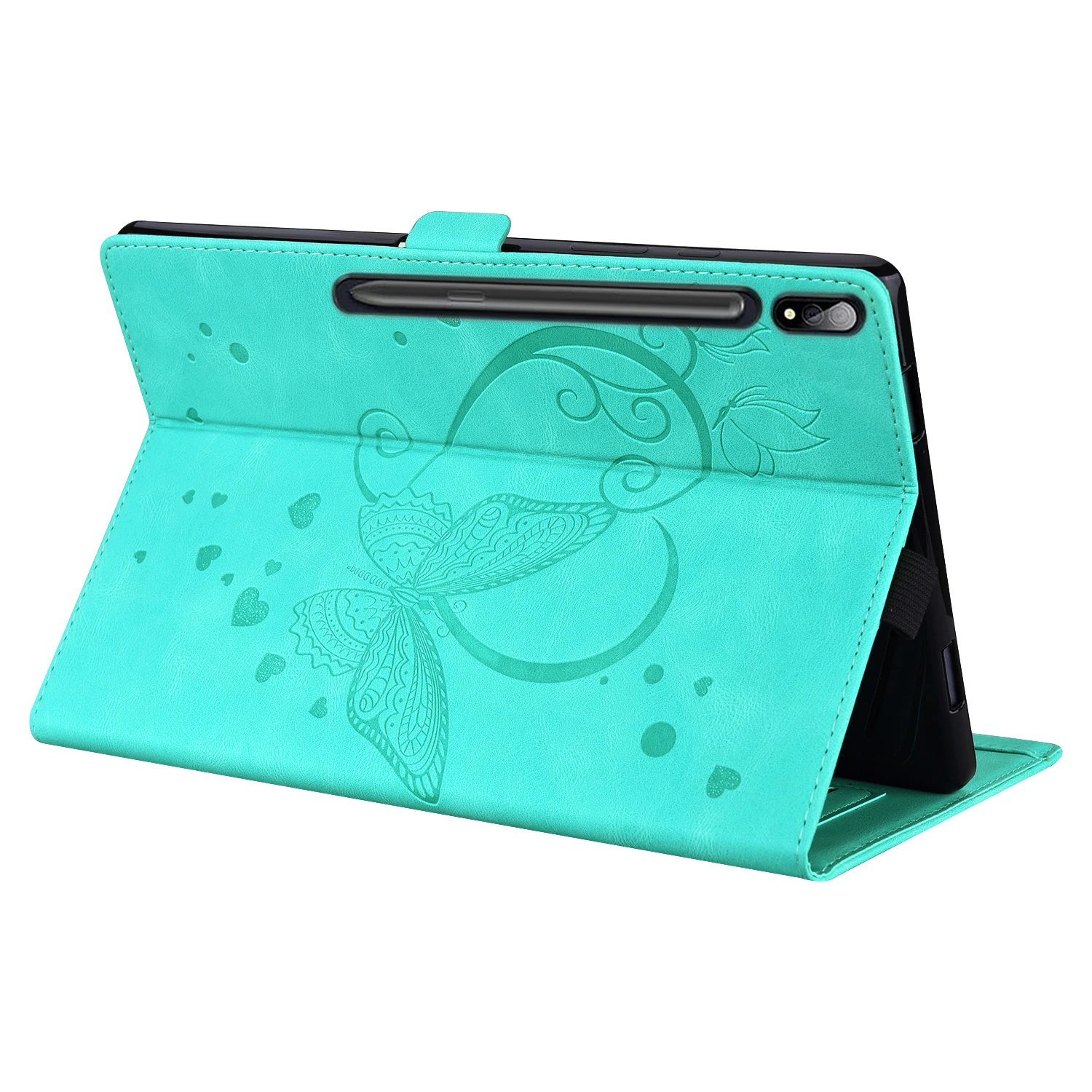 3D Butterfly Design TPU Tablet Cover