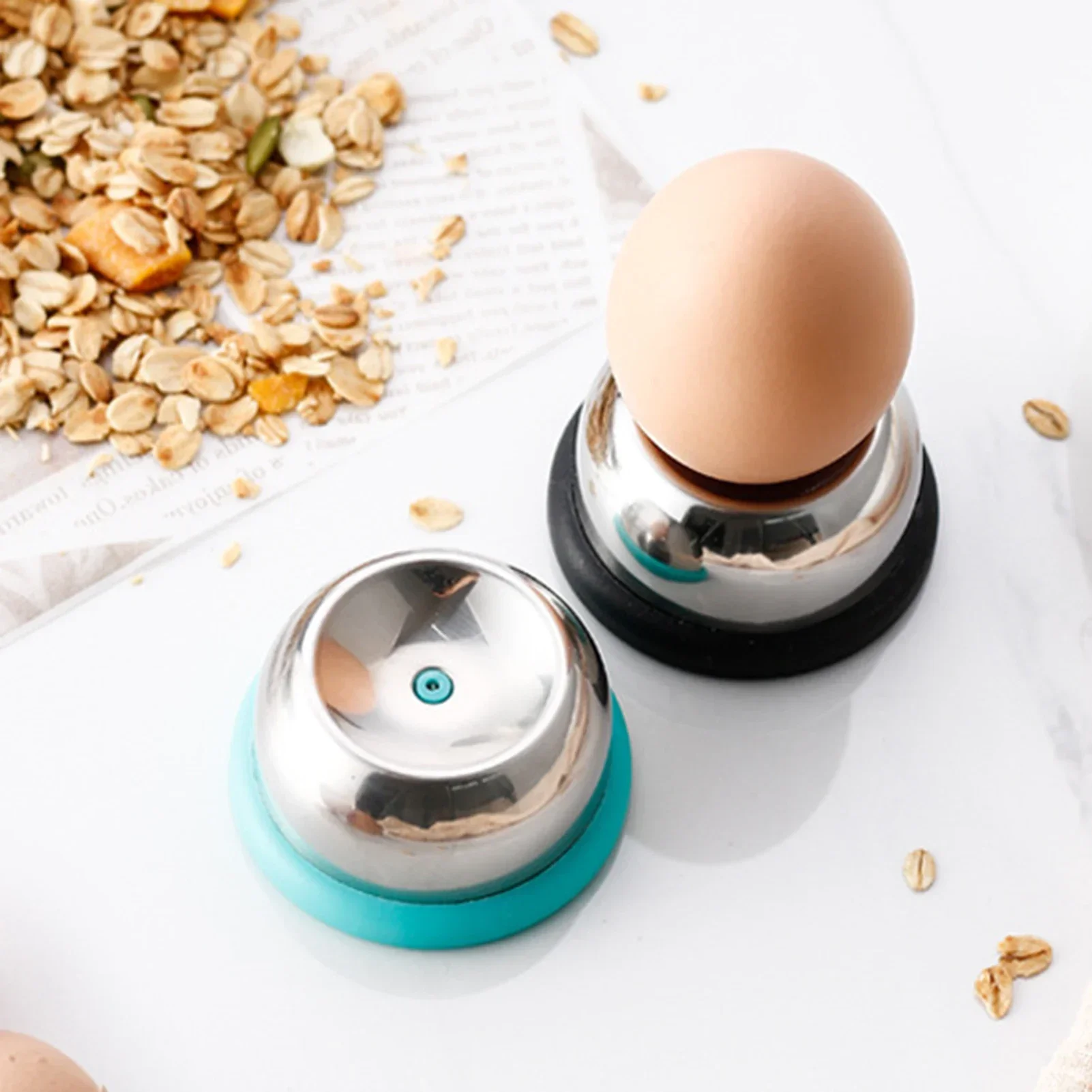 Egg Home Punch Mixer Kitchen Accessories Stainless Steel Needle Easy Peeling Kitchenware Gadgets Utensils