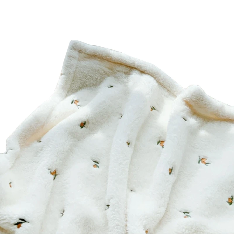 

Lovely Baby Winter Blanket for Newborns Toddlers Swaddles Wrap Infant Stroller Throw Blankets Coral Fleece Bedding Stuff