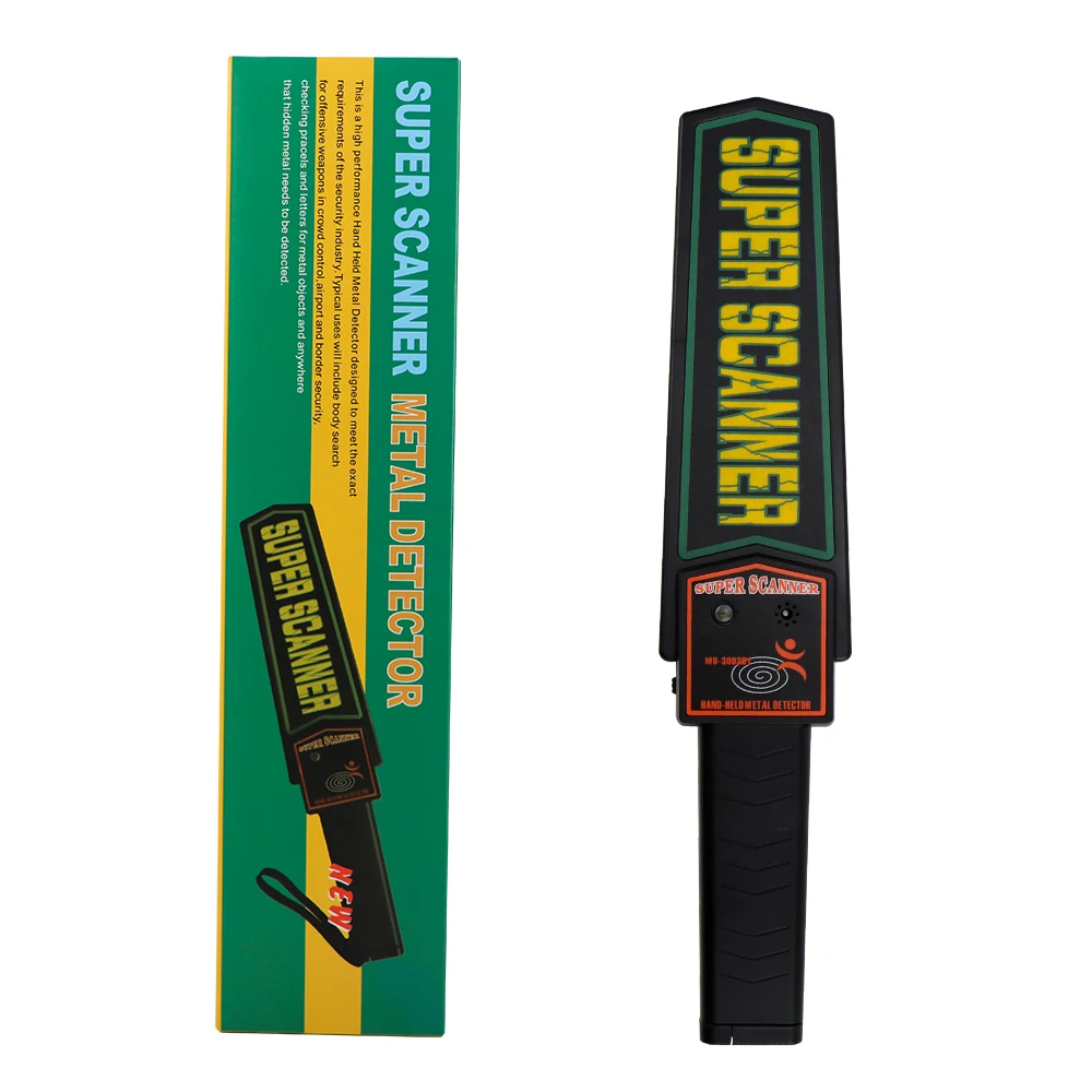 2023 High performance Hand Held Metal Detector Super Scanner High Sensitivity Security Scanners Portable Metal finder