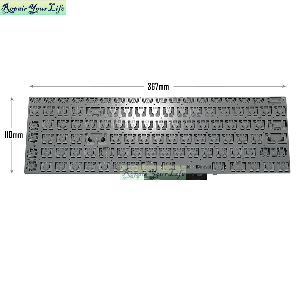 Teclado Ultra Thin Notebook Eua la Latin Brasil Português Evoo Evc156 Evc1561 Evc156-1bk Evc1562 2bk Pt-br - Imagem 4