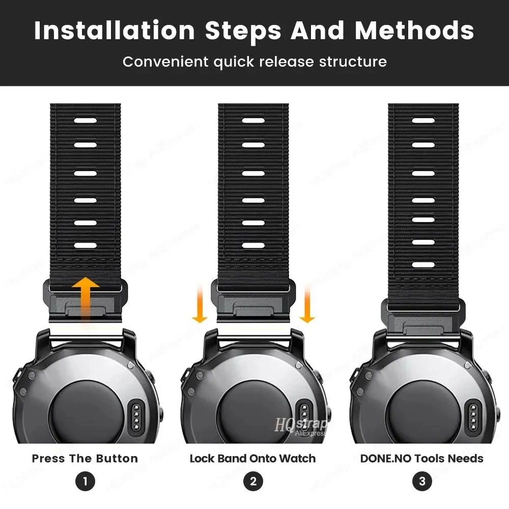 Zinc Alloy Quick Release Connector with Easy Fit Buckle Strap Adapter