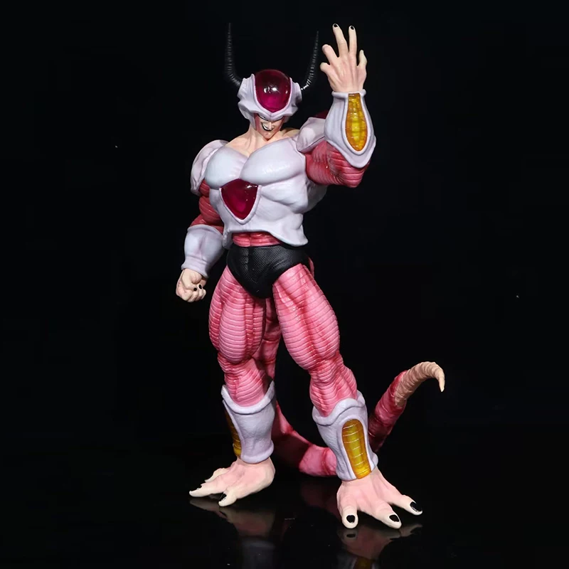 Anime Dragon Ball Z White Hole Freezer Action Figure Pvc Collection Doll Gold Figurine Toys Second Form Frieza Statue Model 30Cm