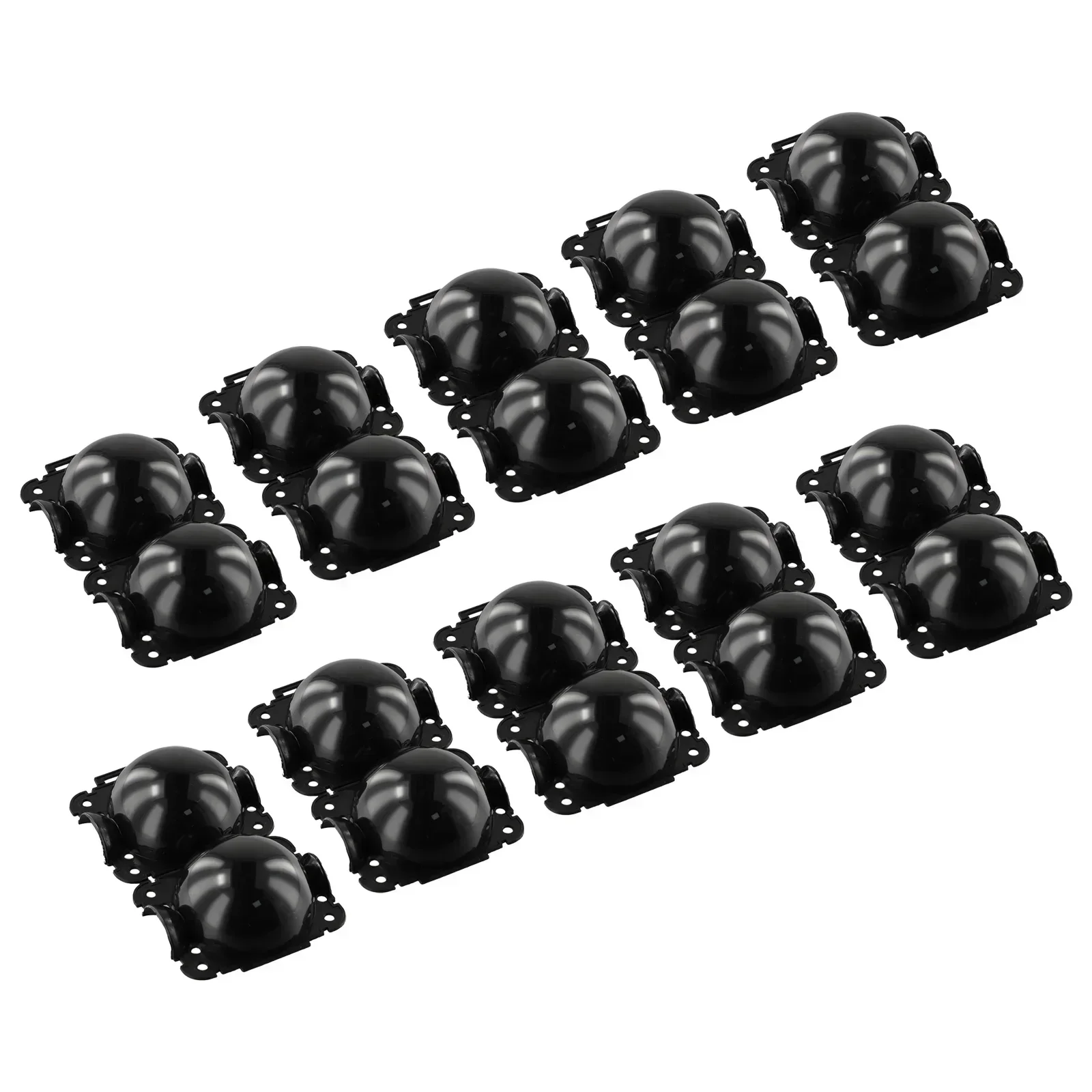 10Pcs PP Plant Rooting Ball Grafting Rooting Growing Box Garden Breeding Case High Pressure Propagation Ball Black Jardin