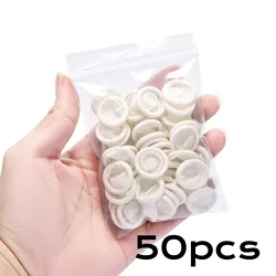 Rubber Finger Protector Covers - Wear - Resistant, Highly Elastic, Anti - Slip Latex Finger Cots for Electronics and Medical Protection (50 pcs)