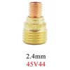 TIG Welding Torch Accessory Brass Collet Body Gas Lens Connector 45V42 45V43 45V44 45V45 For Enhanced Functionality 3