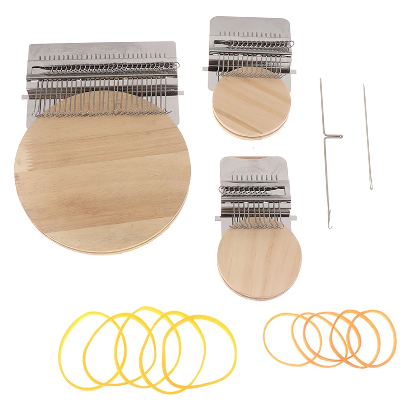 Mini Darning Loom Machine DIY Apparel Sewing Small Loom Small Mender Loom for Darning Machine with Instructions Accessories 3