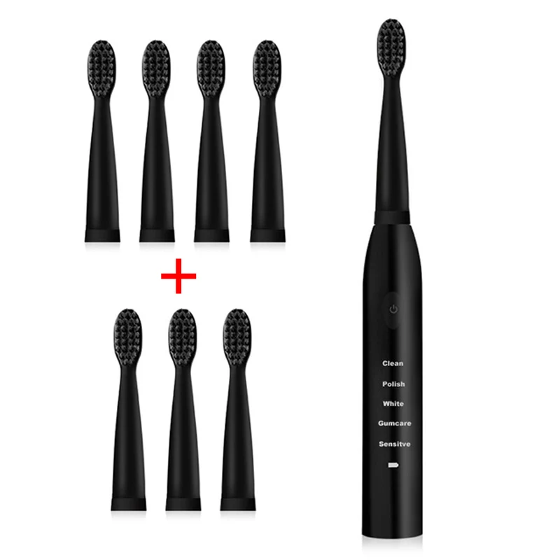 Electric Toothbrush USB Charge Rechargeable Washable Electronic Whitening Teeth Brush J110