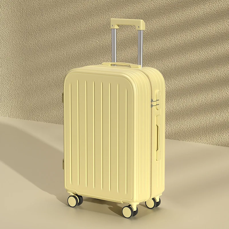 PLUENLI Candy-Colored Luggage Trolley Case Universal Wheel Men and Women Boarding Password Suitcase New Dry Suitcase