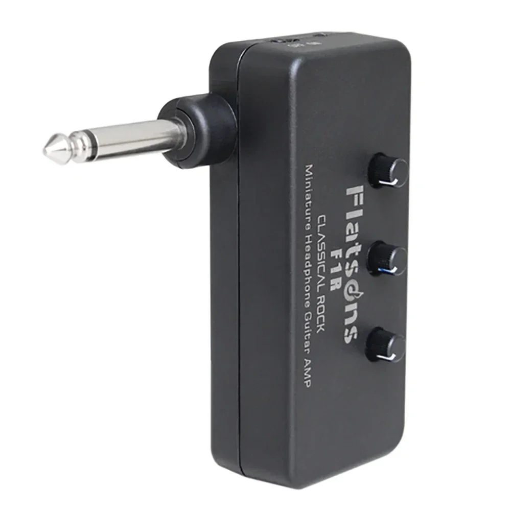 Flatsons F1R Guitar Amplifier Bass Headphone Amplifier Mini Electric Guitar Headphone Parts & Accessories