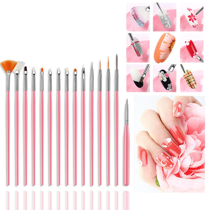 Professional Nail Art Brush Kit
