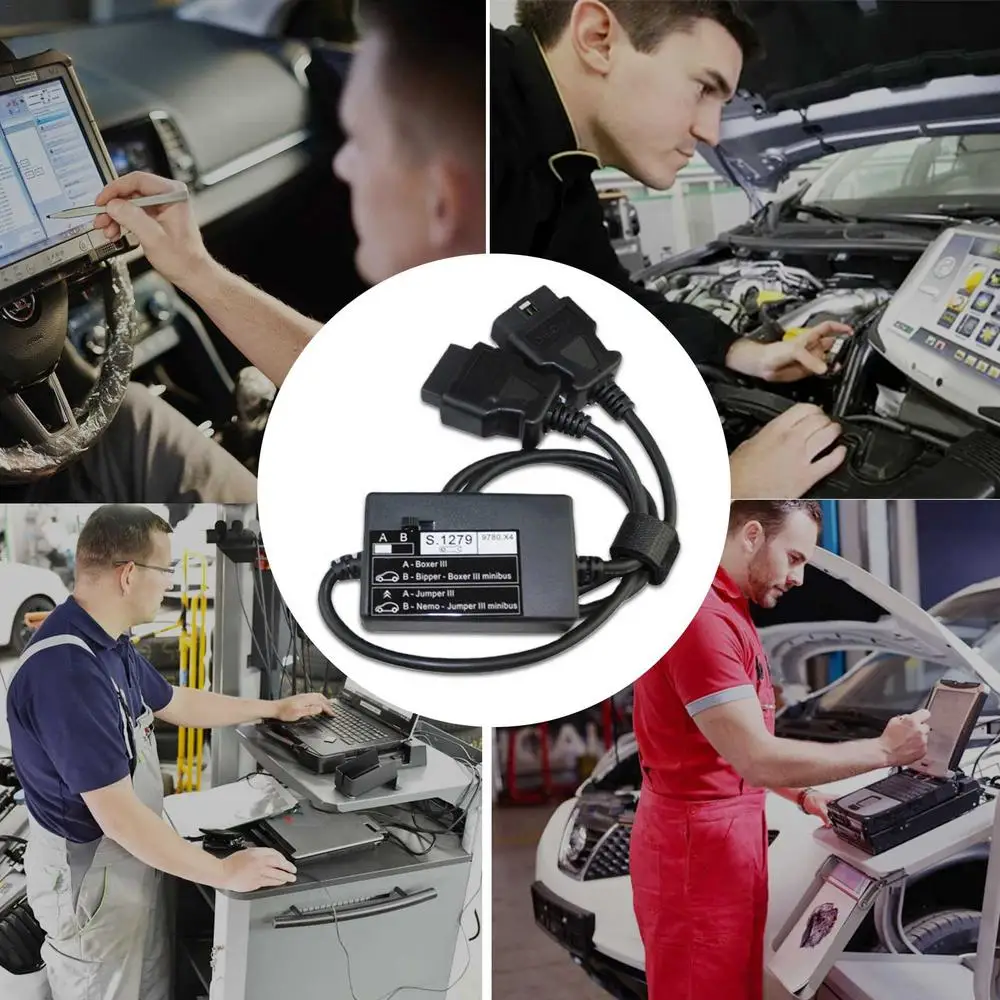 Connecteur de Diagnostic S.1279 Lexia PP2000 S1279 pour voitures neuves Jumper III Professional Lexia3 pour Peugeot et Citroën