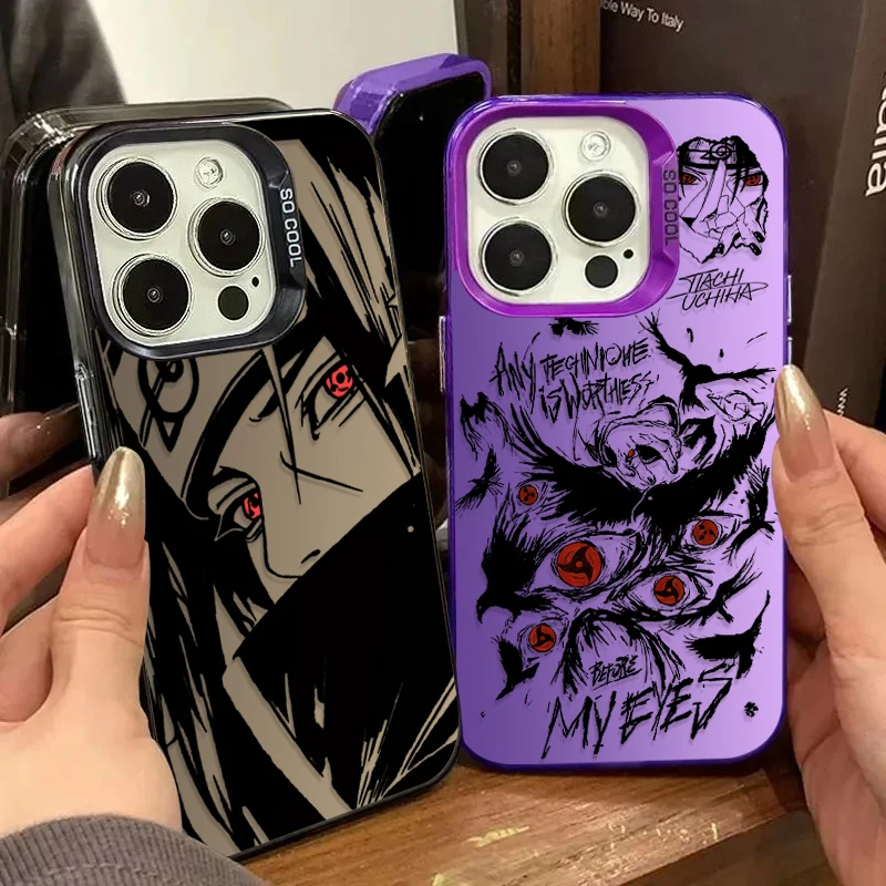 Uchiha Itachi Sharingan Anime Protective Phone Case